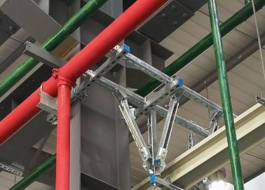 台江该抗震支架的整体式支吊架结构协调性好